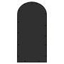 Espejo de jardín hierro negro para uso exterior 70x30 cm de vidaXL, Espejos - Ref: Foro24-318376, Precio: 92,31 €, Descuento: %