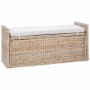 Banco de almacenamiento Natural 110 x 40 x 50 cm Ratán en Bancos para recibidores y almacenamiento | Comprar online en Foru.es