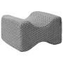 Almohada con almohada Gris 26 x 21 x 15 cm Poliéster en Ropa de cama | Comprar online en Foru.es