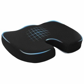 Almohada con almohada Negro 46 x 38 x 8 cm Malla en Ropa de cama | Comprar online en Foru.es