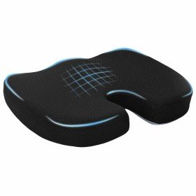 Almohada con almohada Negro 46 x 38 x 8 cm Malla en Ropa de cama | Comprar online en Foru.es