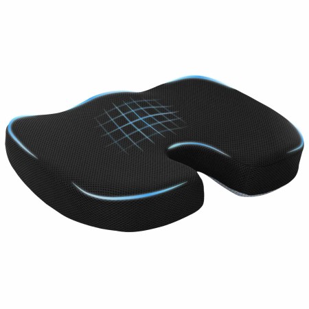 Almohada con almohada Negro 46 x 38 x 8 cm Malla en Ropa de cama | Comprar online en Foru.es