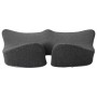 Almohada con almohada Gris oscuro 50 x 43 x 10 cm Algodón en Ropa de cama | Comprar online en Foru.es