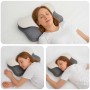 Almohada con almohada 59 x 38 x 14 cm Poliéster en Ropa de cama | Comprar online en Foru.es