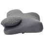Almohada con almohada Gris 59 x 38 x 14 cm Poliéster en Ropa de cama | Comprar online en Foru.es