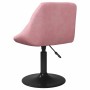 Silla de comedor giratoria 6 uds terciopelo rosa en Sillas de comedor | Comprar online en Foru.es