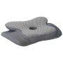 Almohada con almohada Gris 60 x 37 x 13 cm Poliéster en Ropa de cama | Comprar online en Foru.es
