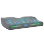 Almohada con almohada Gris 60 x 34 x 11 cm Poliéster en Ropa de cama | Comprar online en Foru.es