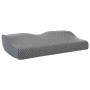Almohada con almohada Gris 60 x 34 x 11 cm Poliéster en Ropa de cama | Comprar online en Foru.es