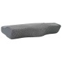 Almohada con almohada Gris 60 x 34 x 11 cm Poliéster en Ropa de cama | Comprar online en Foru.es