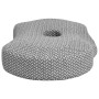 Almohada con almohada Gris 55 x 36 x 10 cm Poliéster en Ropa de cama | Comprar online en Foru.es