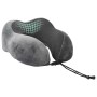 Almohada con almohada Ajustable Gris 28 x 25 x 14 cm Terciopelo en Ropa de cama | Comprar online en Foru.es