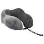 Almohada con almohada Ajustable Gris 28 x 25 x 14 cm Terciopelo en Ropa de cama | Comprar online en Foru.es