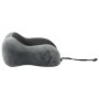 Almohada con almohada Ajustable Gris 28 x 25 x 14 cm Terciopelo en Ropa de cama | Comprar online en Foru.es