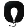 Almohada con almohada Negro 28 x 25 x 14 cm Terciopelo en Ropa de cama | Comprar online en Foru.es