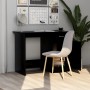 Escritorio de madera contrachapada negro 100x50x76 cm de vidaXL, Escritorios - Ref: Foro24-801081, Precio: 83,13 €, Descuento: %