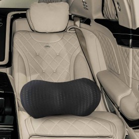 Almohada con almohada Negro 47 x 24 x 13 cm Malla 4D en Ropa de cama | Comprar online en Foru.es