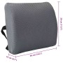 Almohada con almohada Ajustable Gris 34 x 31.5 x 12 cm Malla en Ropa de cama | Comprar online en Foru.es