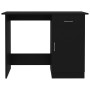 Escritorio de madera contrachapada negro 100x50x76 cm de vidaXL, Escritorios - Ref: Foro24-801081, Precio: 83,13 €, Descuento: %