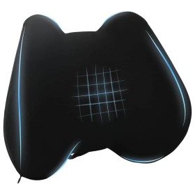 Almohada con almohada Ajustable Negro 42 x 32 x 14 cm Poliéster en Ropa de cama | Comprar online en Foru.es