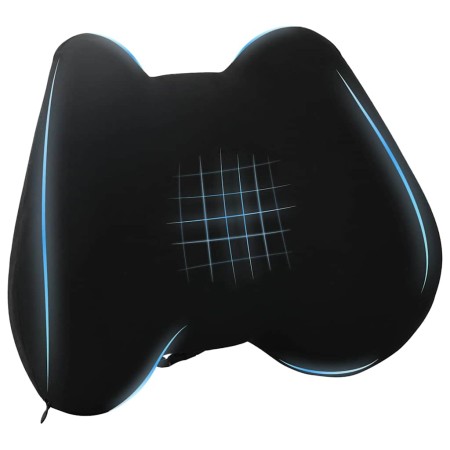 Almohada con almohada Ajustable Negro 42 x 32 x 14 cm Poliéster en Ropa de cama | Comprar online en Foru.es