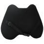 Almohada con almohada Ajustable Negro 42 x 32 x 14 cm Poliéster en Ropa de cama | Comprar online en Foru.es