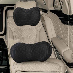 Almohada con almohada Ajustable 2 pcs Negro Malla 4D en Ropa de cama | Comprar online en Foru.es