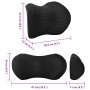 Almohada con almohada Ajustable 2 pcs Negro Malla 4D en Ropa de cama | Comprar online en Foru.es