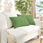 Cojines de sofá 2 pcs Verde claro 60 x 40 cm Tela de pana en Decoración | Comprar online en Foru.es