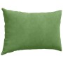 Cojines de sofá 2 pcs Verde claro 60 x 40 cm Tela de pana en Decoración | Comprar online en Foru.es