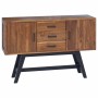Soporte de TV Natural 110 x 30 x 75 cm Madera de teca maciza en Muebles TV | Comprar online en Foru.es