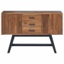 Soporte de TV Natural 110 x 30 x 75 cm Madera de teca maciza en Muebles TV | Comprar online en Foru.es