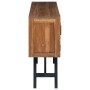 Soporte de TV Natural 110 x 30 x 75 cm Madera de teca maciza en Muebles TV | Comprar online en Foru.es