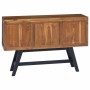 Soporte de TV Natural 110 x 30 x 75 cm Madera de teca maciza en Muebles TV | Comprar online en Foru.es