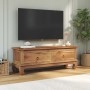 Soporte de TV Natural 110 x 35 x 40 cm Madera de teca maciza en Muebles TV | Comprar online en Foru.es