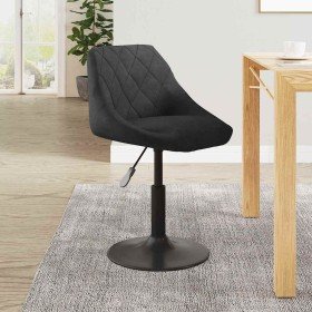 Silla de comedor de terciopelo negro en Sillas de comedor | Comprar online en Foru.es