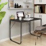 Escritorio de ordenador aglomerado negro 110x60x73 cm de vidaXL, Escritorios - Ref: Foro24-30200, Precio: 106,30 €, Descuento: %