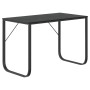 Escritorio de ordenador aglomerado negro 110x60x73 cm de vidaXL, Escritorios - Ref: Foro24-30200, Precio: 106,30 €, Descuento: %