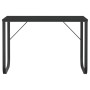 Escritorio de ordenador aglomerado negro 110x60x73 cm de vidaXL, Escritorios - Ref: Foro24-30200, Precio: 106,30 €, Descuento: %