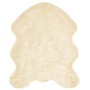 Alfombra de Imitación de Piel de Oveja Tafalla Crema 50 x 80 cm en Alfombras | Comprar online en Foru.es