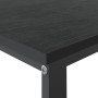 Escritorio de ordenador aglomerado negro 110x60x73 cm de vidaXL, Escritorios - Ref: Foro24-30200, Precio: 106,30 €, Descuento: %