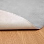 Alfombra de Piel Sintética de Conejo Olite Gris Ø 80 cm en Alfombras | Comprar online en Foru.es