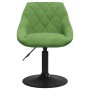 Silla de comedor de terciopelo verde claro en Sillas de comedor | Comprar online en Foru.es