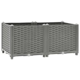 Arriate polipropileno 80x40x38 cm de vidaXL, Maceteros y jardineras - Ref: Foro24-153294, Precio: 58,91 €, Descuento: %
