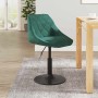 Silla de comedor de terciopelo verde oscuro en Sillas de comedor | Comprar online en Foru.es