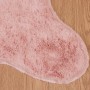 Alfombra de Piel Sintética de Conejo Olite Rosa 60 x 90 cm en Alfombras | Comprar online en Foru.es