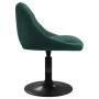 Silla de comedor de terciopelo verde oscuro en Sillas de comedor | Comprar online en Foru.es