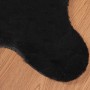 Alfombra de Piel Sintética de Conejo Olite Negro 60 x 90 cm en Alfombras | Comprar online en Foru.es