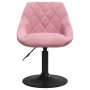 Silla de comedor de terciopelo rosa en Sillas de comedor | Comprar online en Foru.es