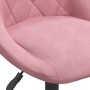 Silla de comedor de terciopelo rosa en Sillas de comedor | Comprar online en Foru.es